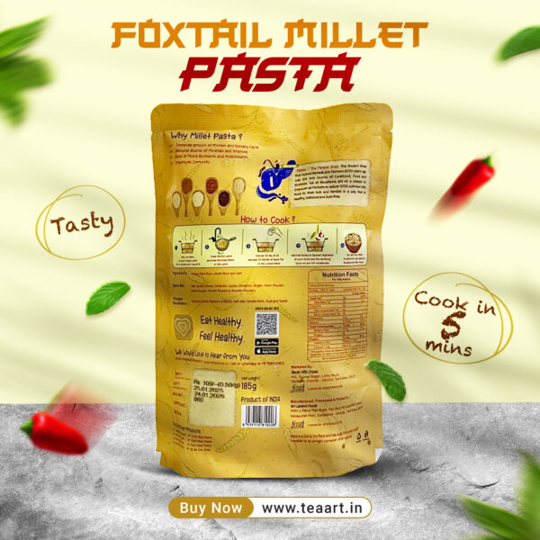 best Foxtail Millet Pasta