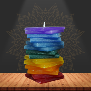7 Chakra Candle